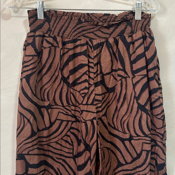 Rails Brendon pant in Moroccan Nights brown breezy wide leg cotton trouser XL - Picture 4 of 10